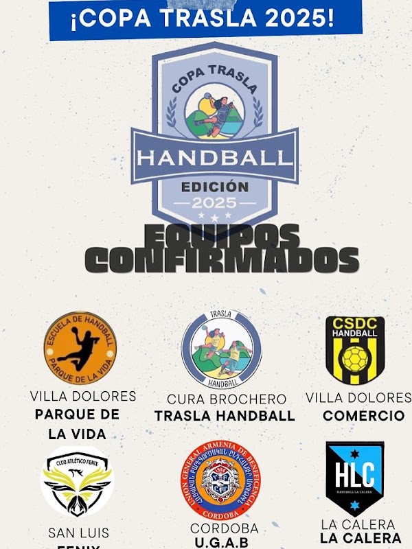 Copa Trasla 2025 Handball Femenino