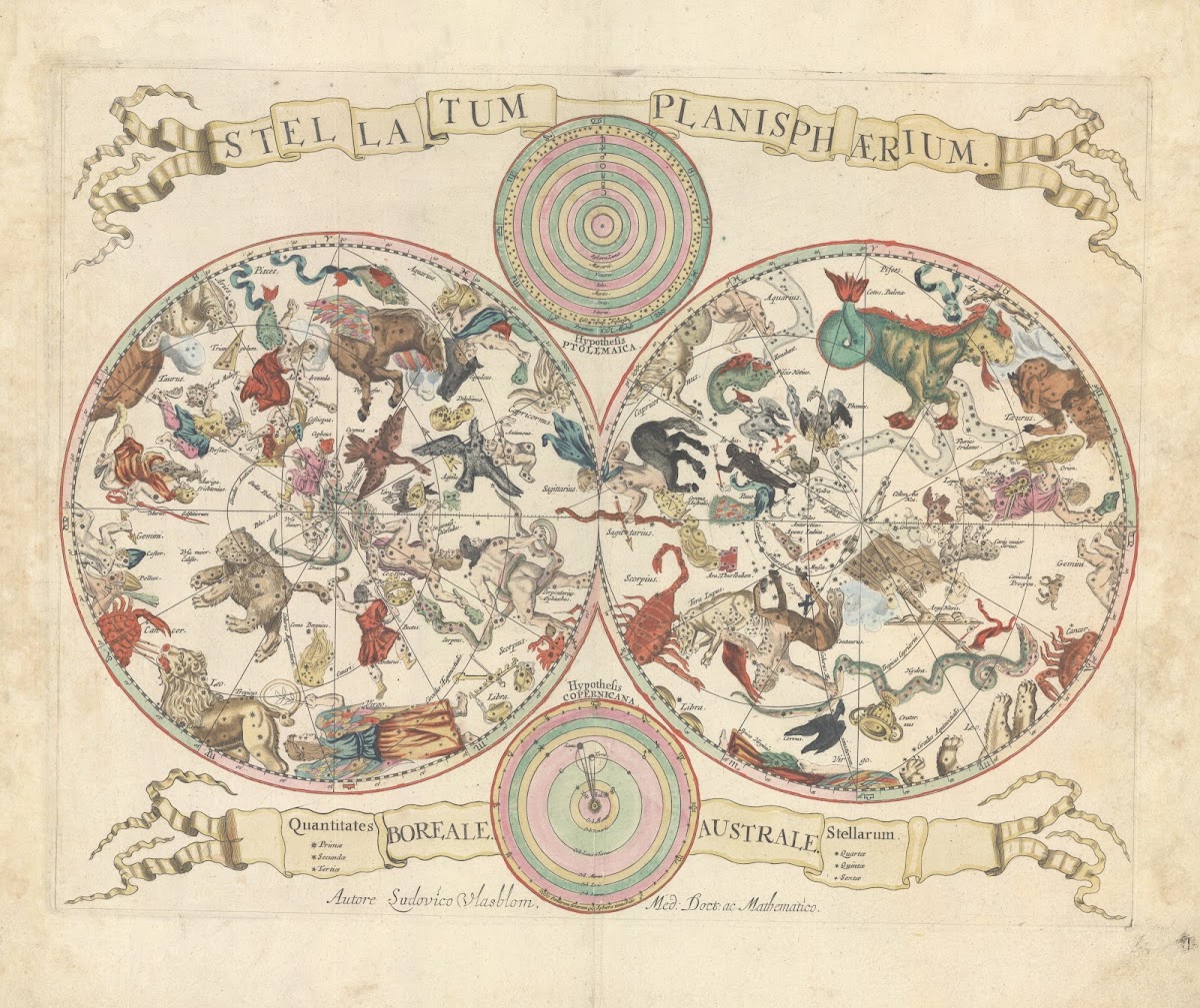 Stellatum Planisphaerium Circa 1675