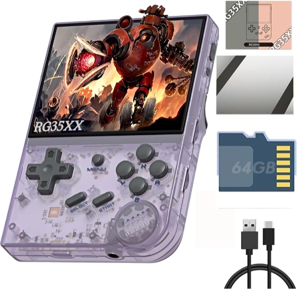 Anbernic RG35XX Plus Consola Portátil Retro con Pantalla IPS 3.5 Pulgadas