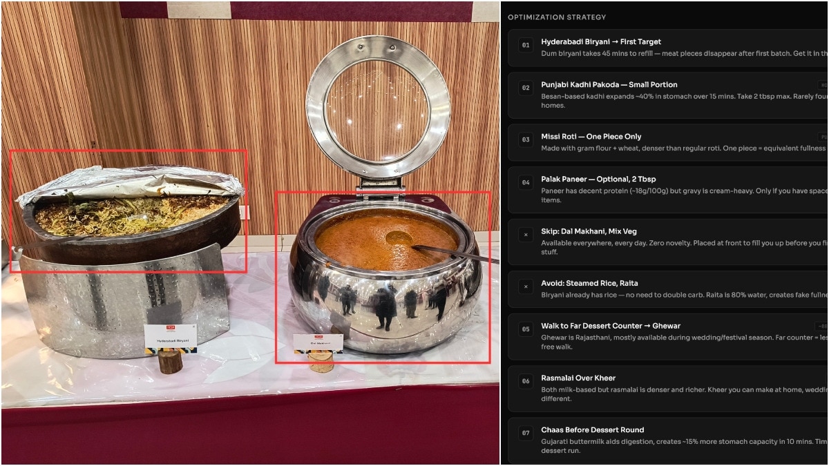 Bengaluru Techie Creates AI Tool for Wedding Buffet Choices