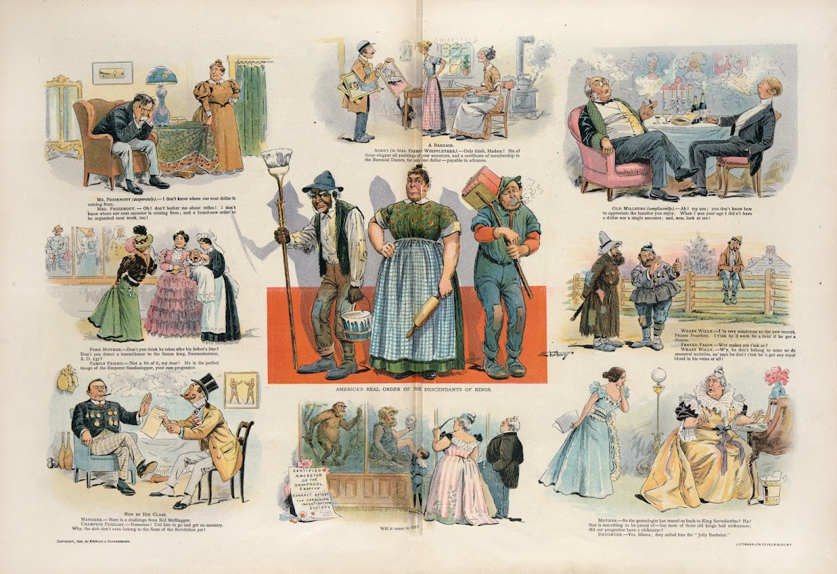 The ancestral snobbery microbe 1898