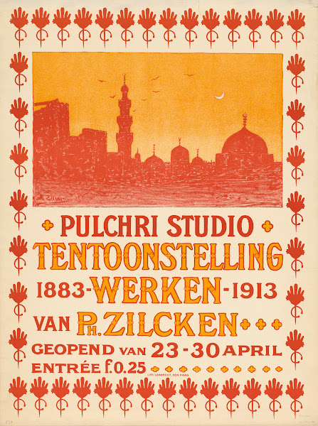 Pulchri Studio Tentoonstellung Werken 1883 1913 Van Ph Zilcken 1913