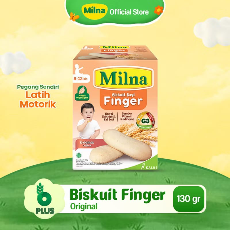 Milna Biskuit Bayi Finger