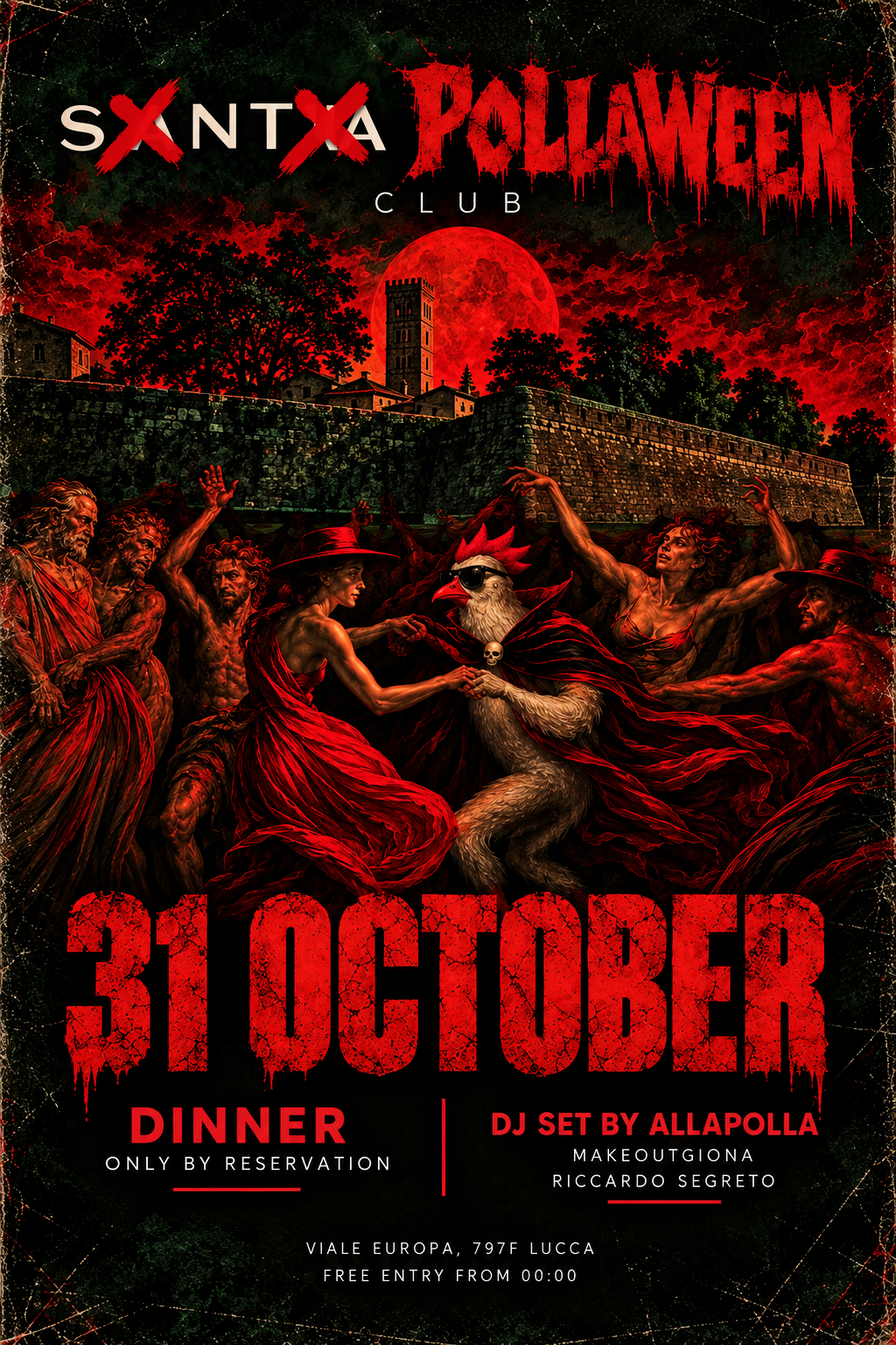 Pollaween al Santa Virginia Club
