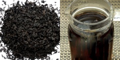 Đun sôi 500ml nước. Cho trà vào 1 cái ca, đổ nước sôi vào ngâm trà 20 - 30 phút. Lưu ý, trà này để qua đêm không ngon, pha bao nhiêu uống hết trong ngày bấy nhiêu.
