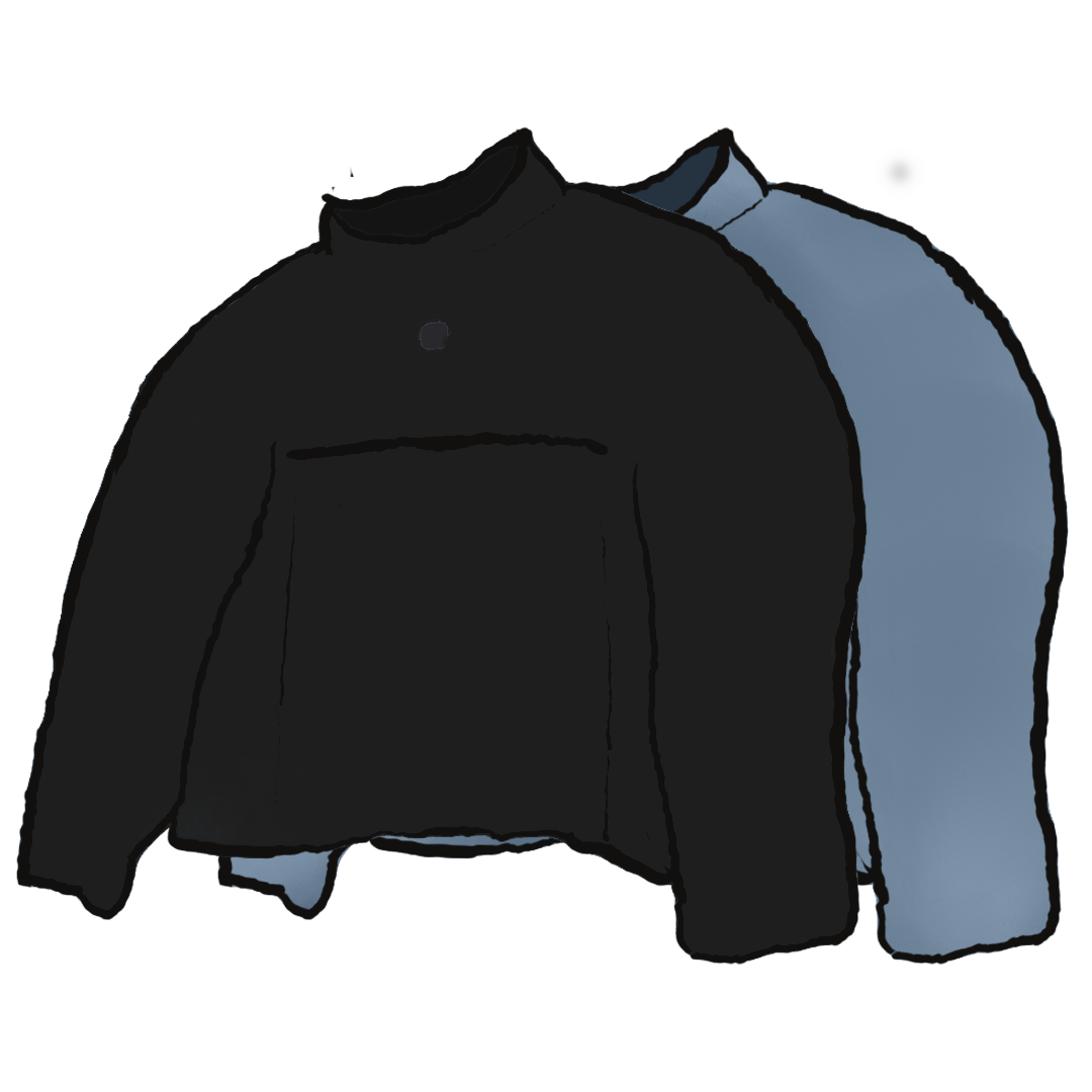 Yeezy MOCK NECK PUFFER PULLOVER product image
