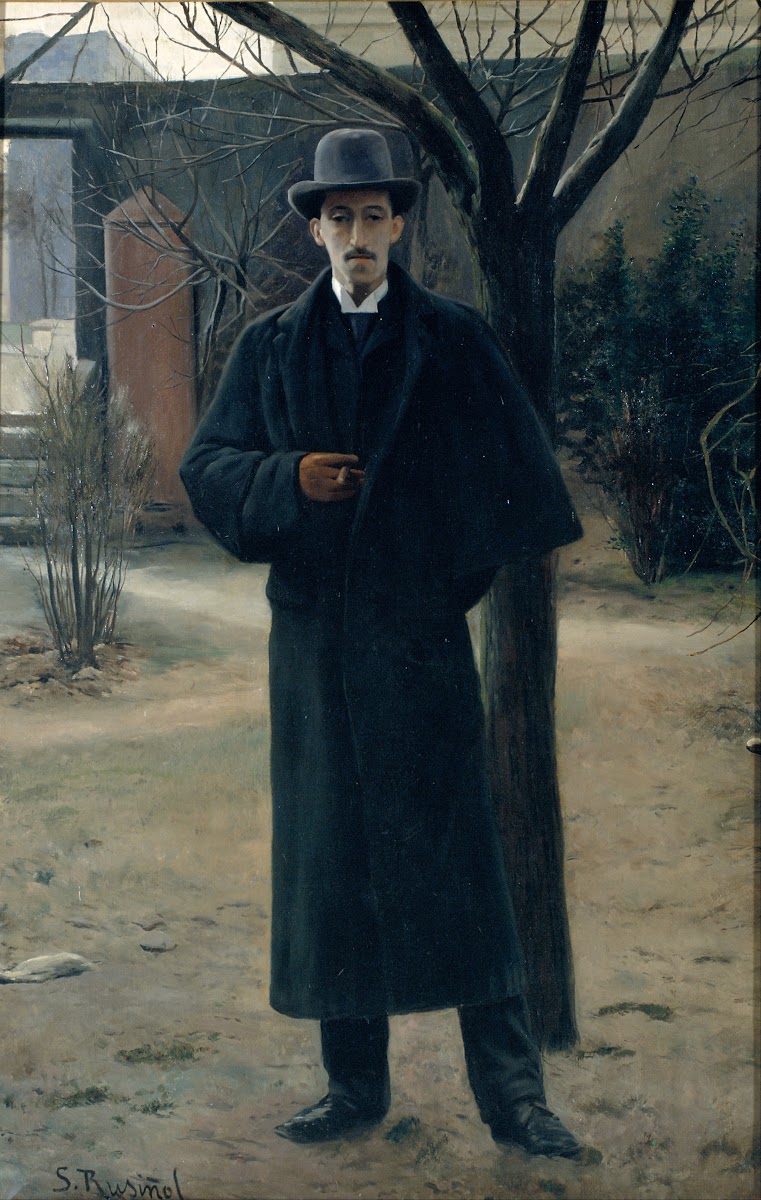 Portrait Of Miquel Utrillo from 1889 until 1890