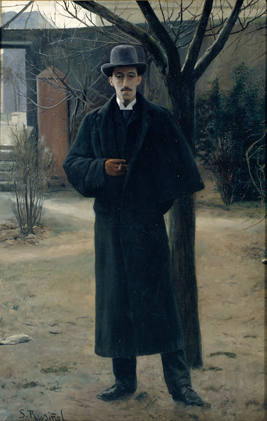 Portrait Of Miquel Utrillo from 1889 until 1890