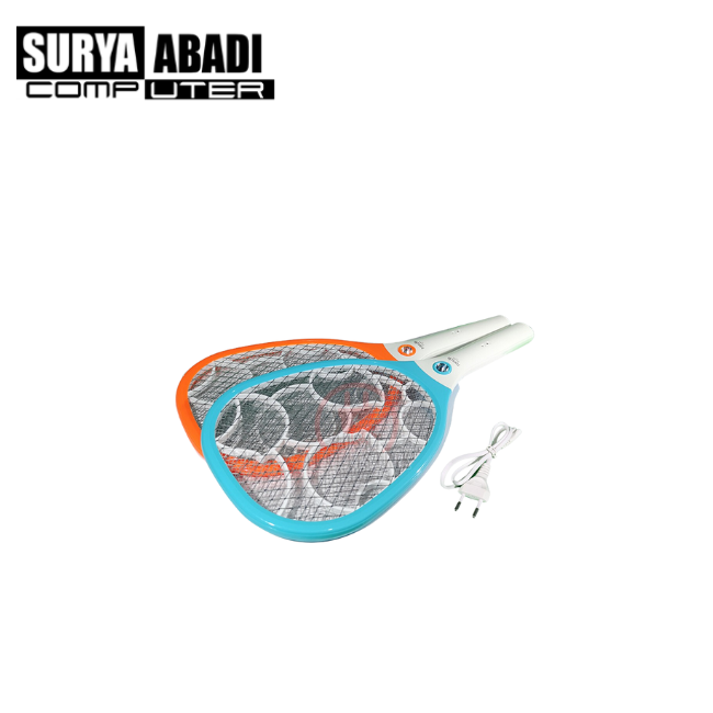 RAKET NYAMUK RECHARGE 3 IN 1 SENTER LAMPU