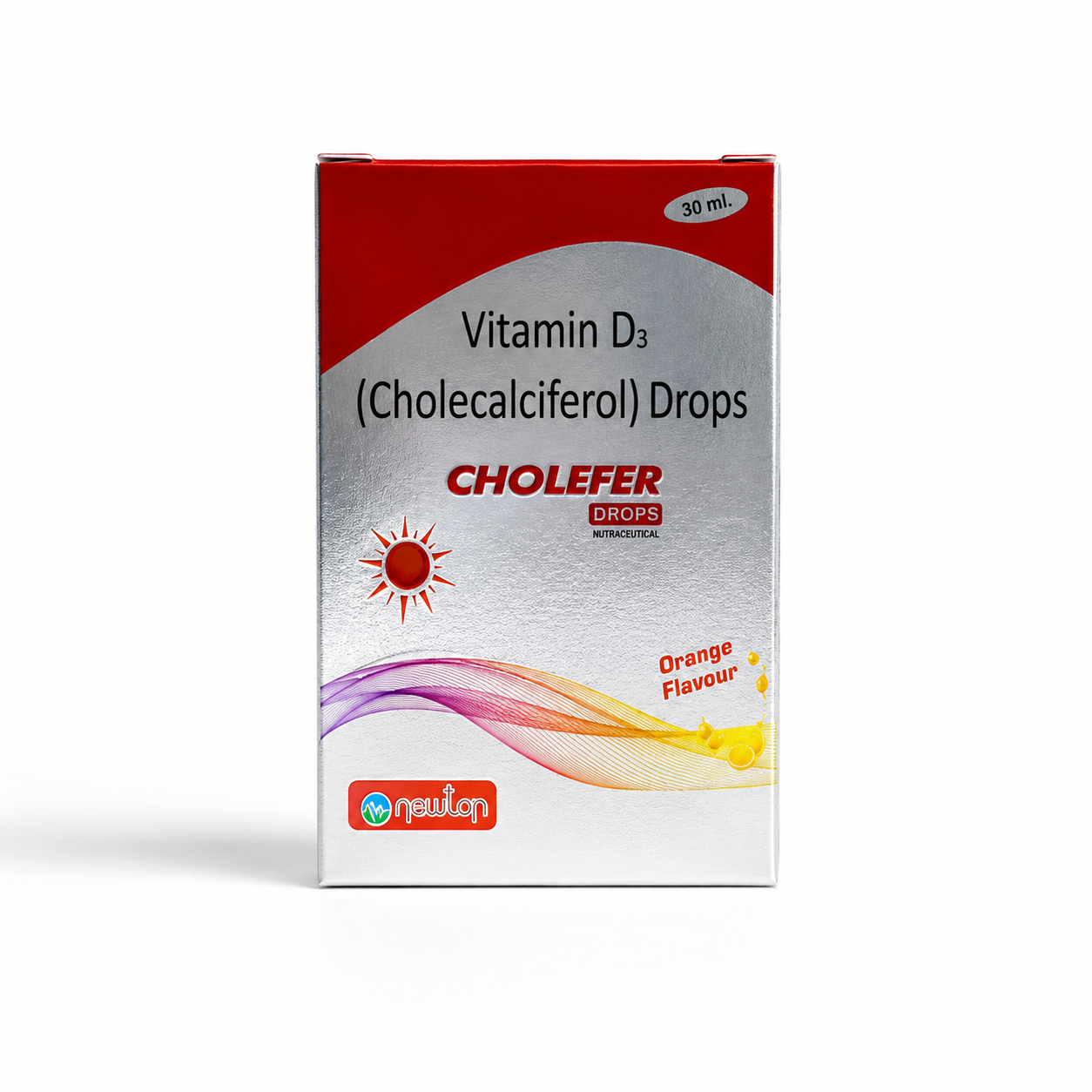CHOLEFER DROP — Vitamin D3 (Cholecalciferol IP (800 IU)