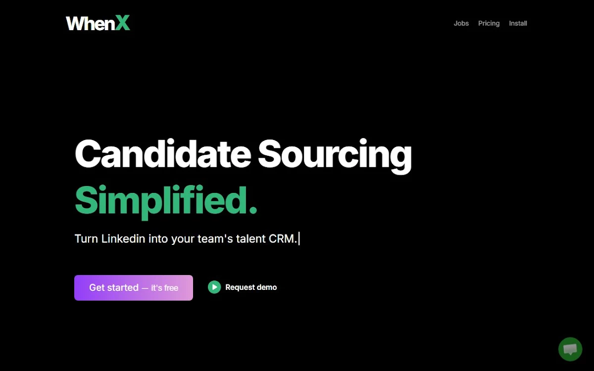 Captura de WhenX for Google Search