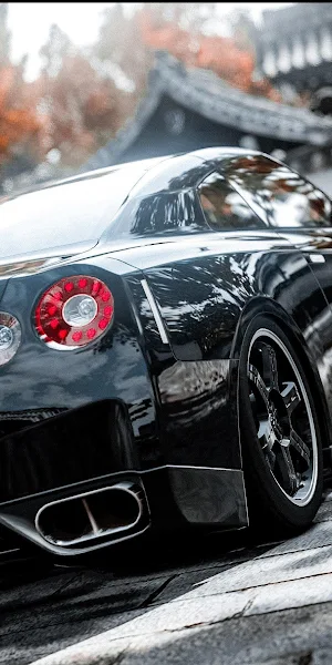 Nissan Gt-R, Nissan, Car, Vehicle, Black Cars 4K Wallpaper Background