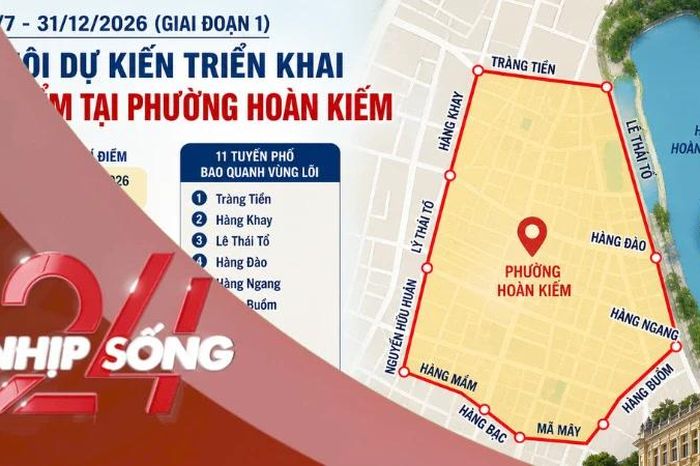 NHỊP SỐNG 24: Chủ tịch Hà Nội nói về lộ trình thí điểm vùng phát thải thấp trong Vành đai 1 - Báo Tiền Phong
