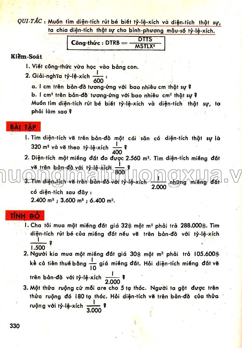 Toán pháp lớp 5 (1970) - Trang 325