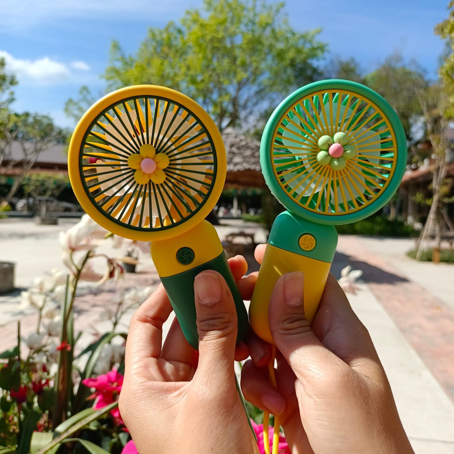 Handheld Portable USB Rechargeable Mini Fan