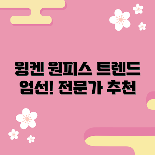 윙켄원피스 추천, 윙켄원피스 스타일링, 어떤 윙켄원피스가 인기인가, 윙켄원피스 구매 팁, 왜 윙켄원피스인가