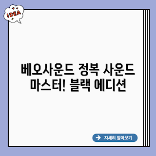 블랙 베오사운드, 뱅앤올룹슨, 베오사운드 스피커, 프리미엄 오디오, B&O 스피커