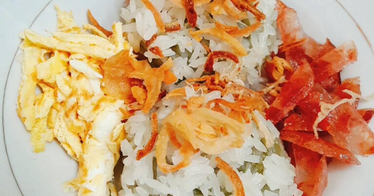 Xôi khúc lá dứa