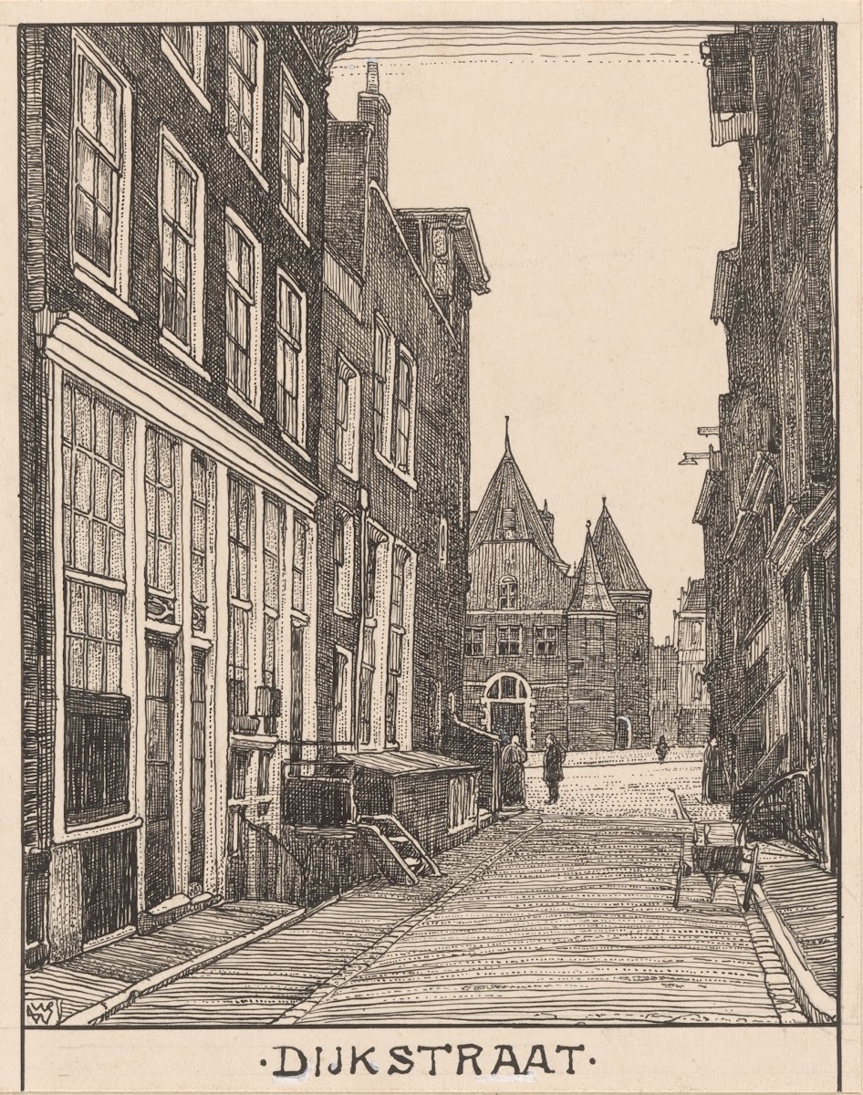 Dijkstraat te Amsterdam 20th century