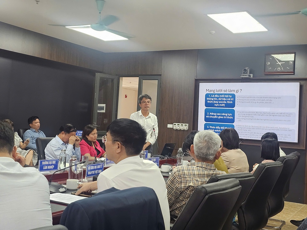 Chương trình ra mắt và hội thảo khởi động mạng lưới nghiên cứu chính sách Nông lâm nghiệp