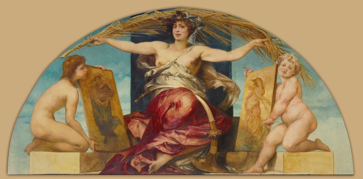 Allegory of Religious and Profane Painting 1881 1884
