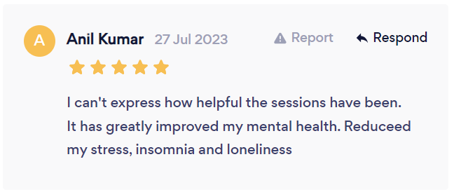 Anil Kumar testimonial