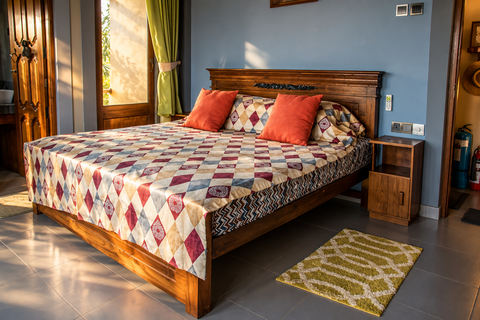 Room 2 Estuary View Twin Bedroom with Balcony