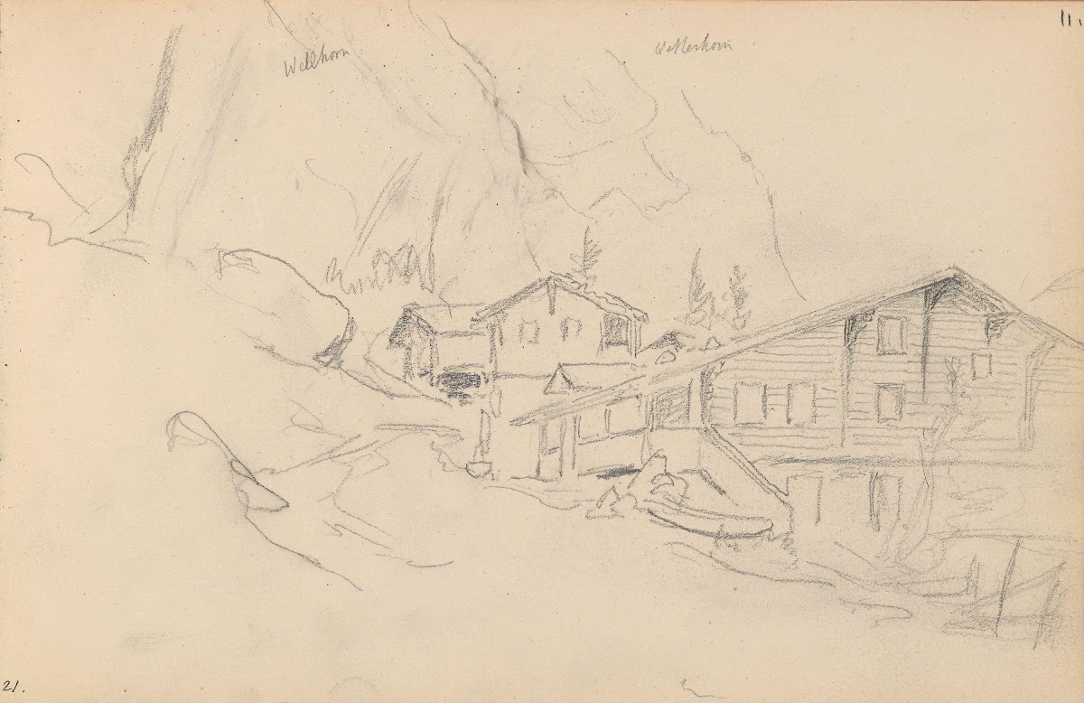 Fra Bern Alpene 1874