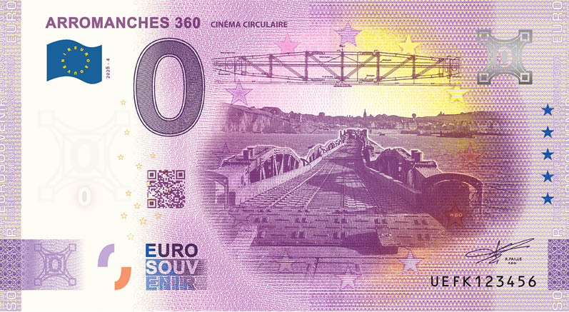 Billet 0€ ARROMANCHES 360 CINÉMA CIRCULAIRE