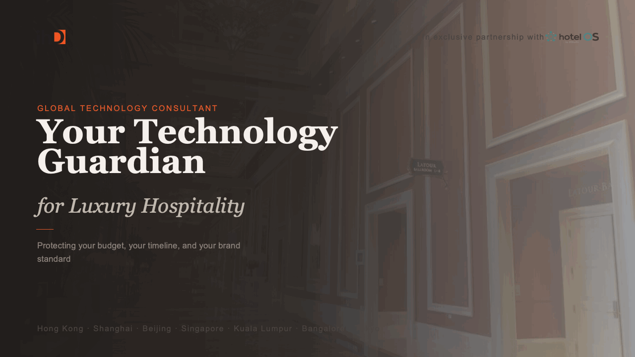 ihD and X1Studio — hospitality technology in action