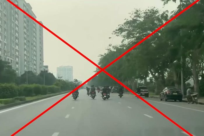 Tóm gọn nhóm 'quái xế' lạng lách trên đường phố - Đài Phát thanh và truyền hình Hà Nội