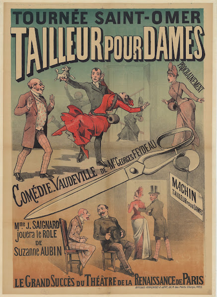 Tournée Saint Omer Tailleur pour dames prochainement Comédie vaudeville de Mr Ge