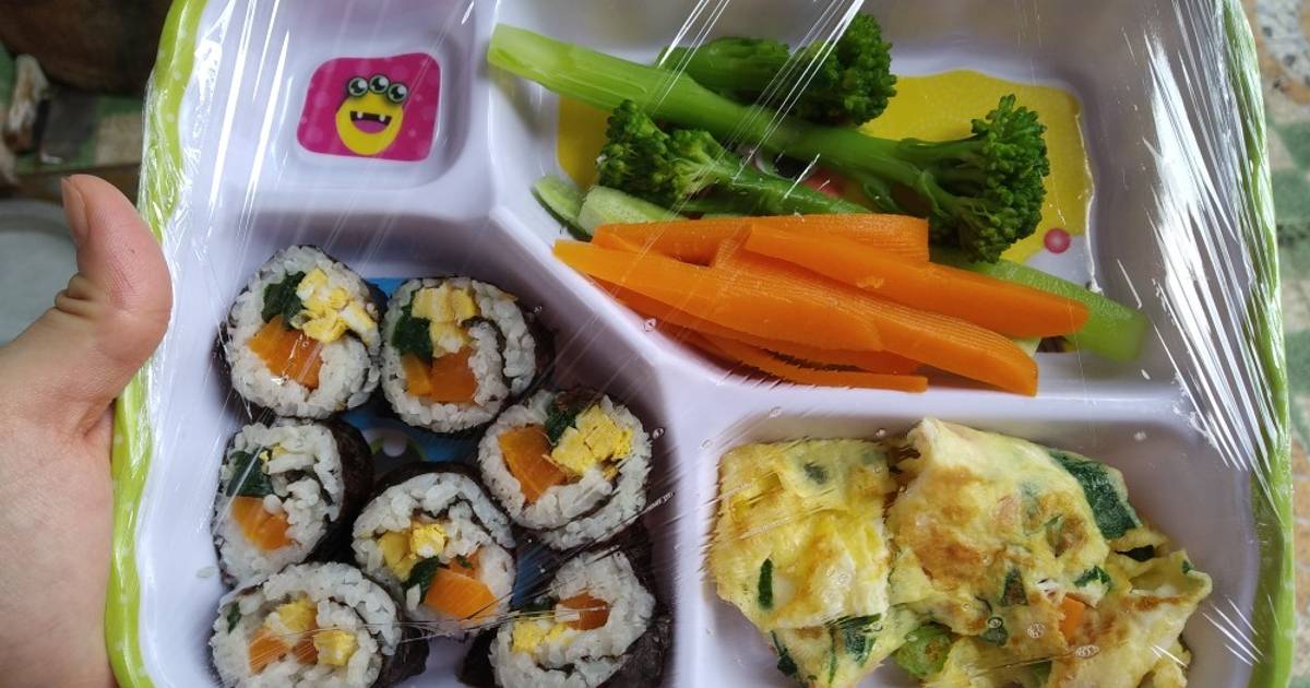 Tuần 20 - Kimbap cuộn cho bé