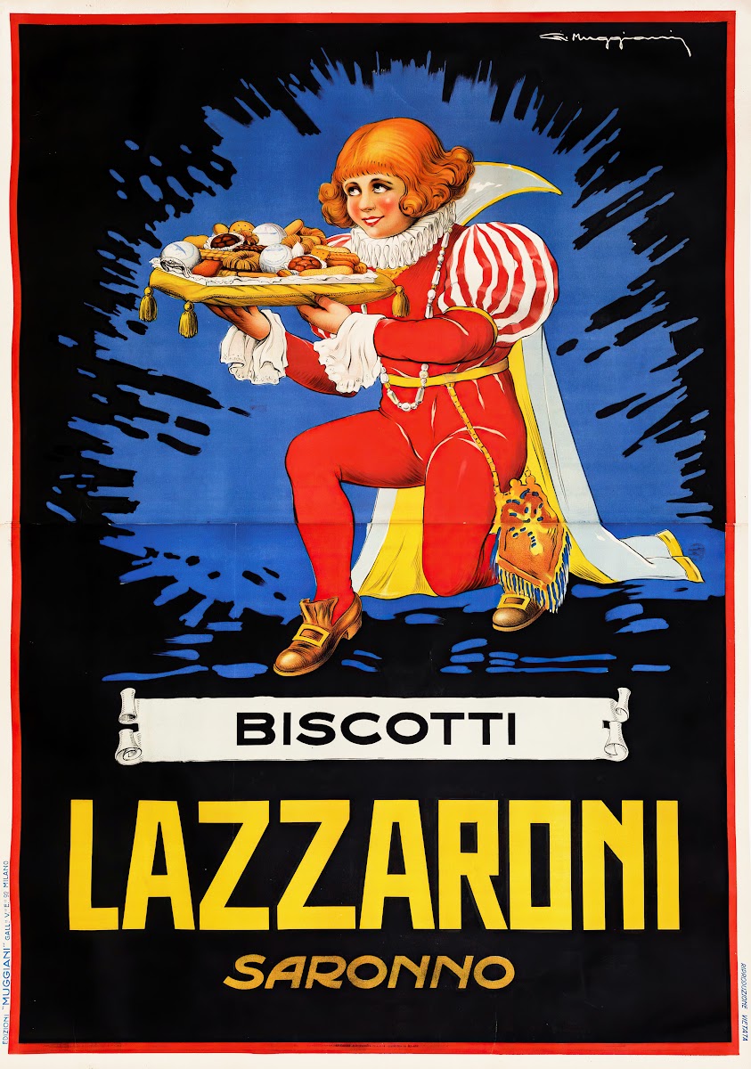 Biscotti Lazzaroni Saronno 1925
