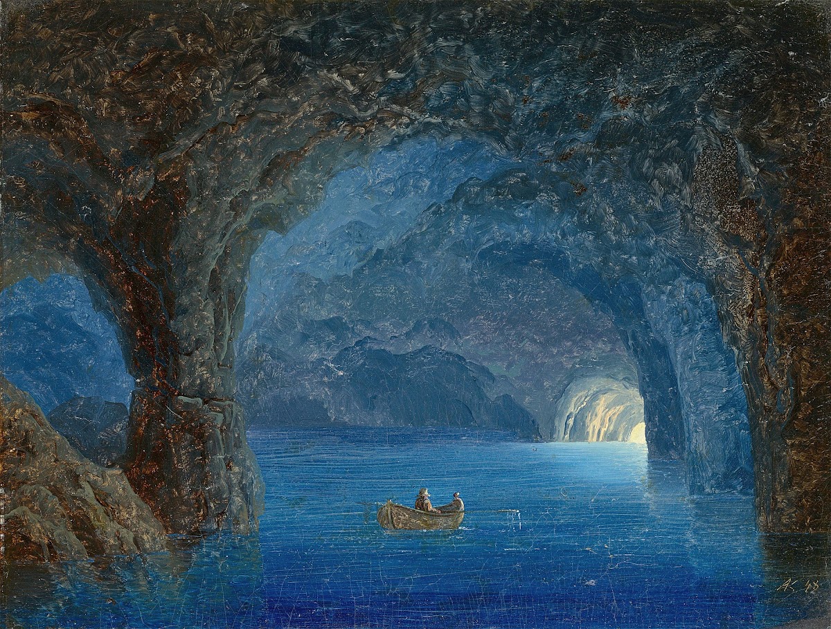 The Blue Grotto 1848
