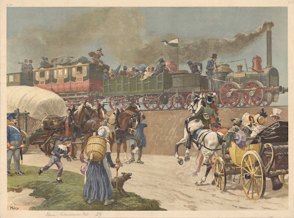 The first railroad 1900