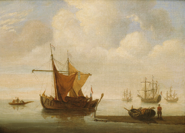 Schepen voor anker