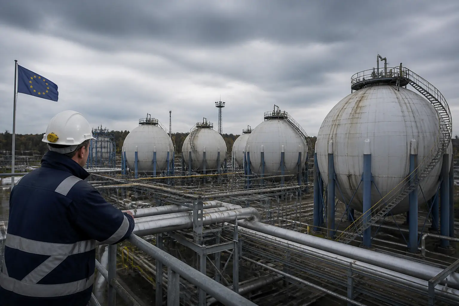 Editorial image for EU gas stores reach lowest level in 13 years as winter approaches