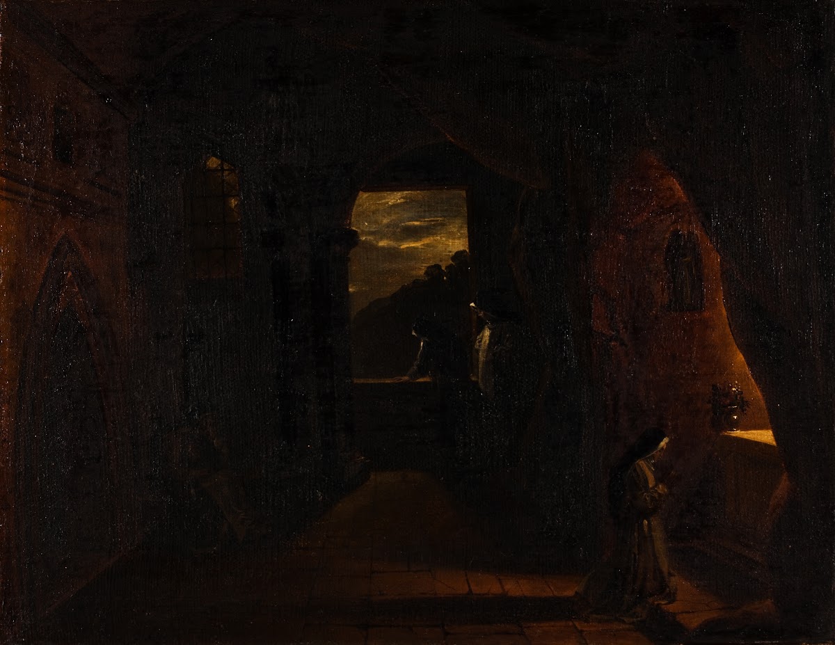 Night Piece Nuns In A Convent 1796 1838