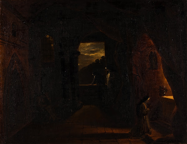 Night Piece Nuns In A Convent 1796 1838