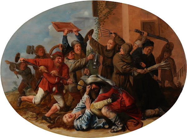 Battle Between Carnival and Lent 1633 1634