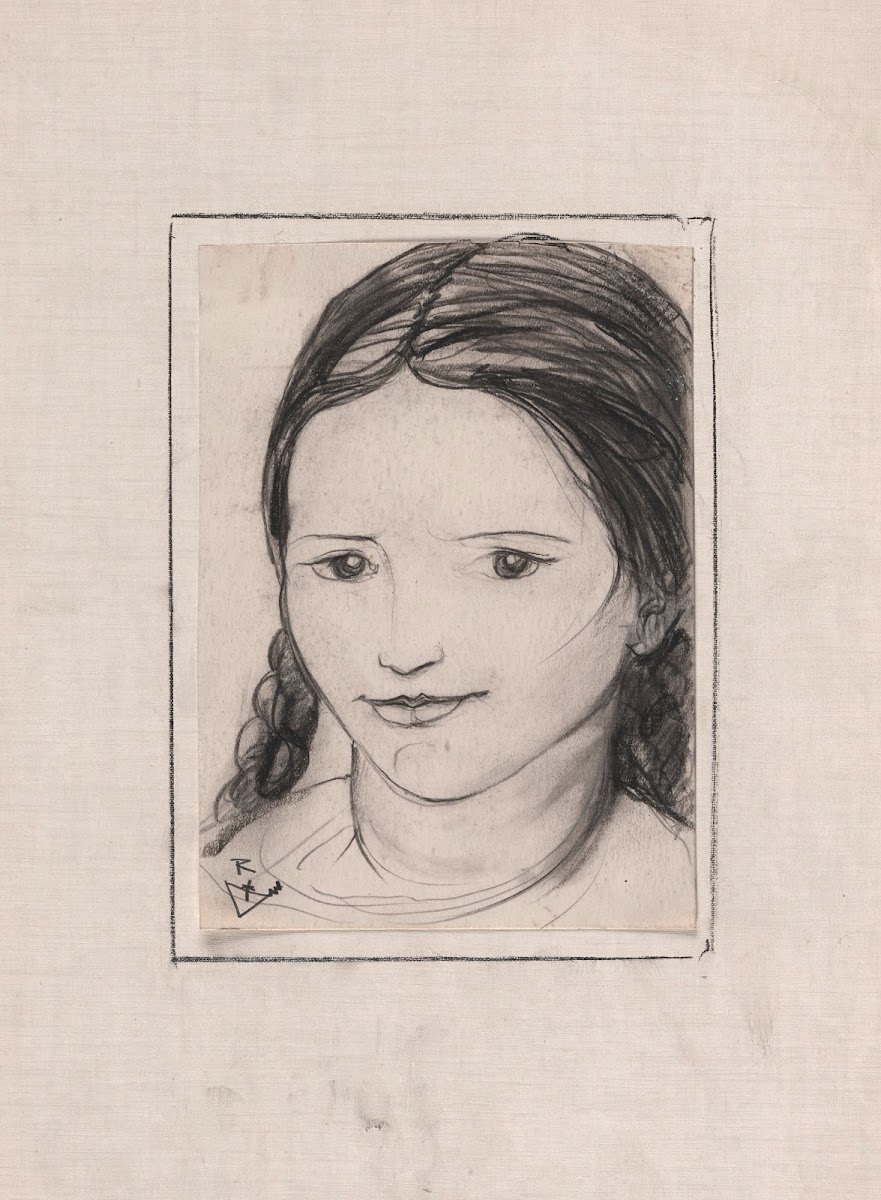Head of a little girl 1865