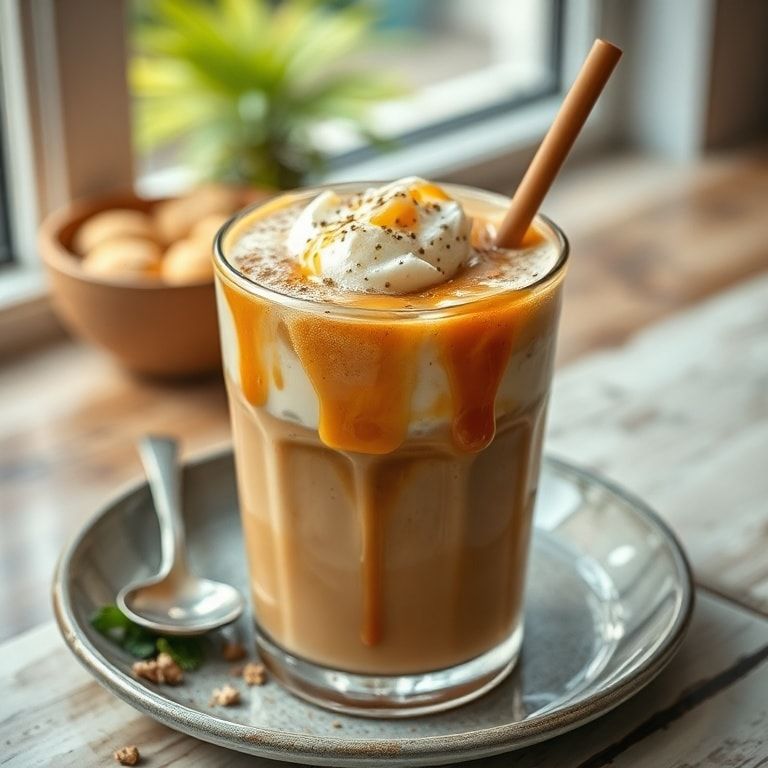 Easy Homemade Caramel Iced Coffee Recipe for Summer: Refreshing Quick Treat