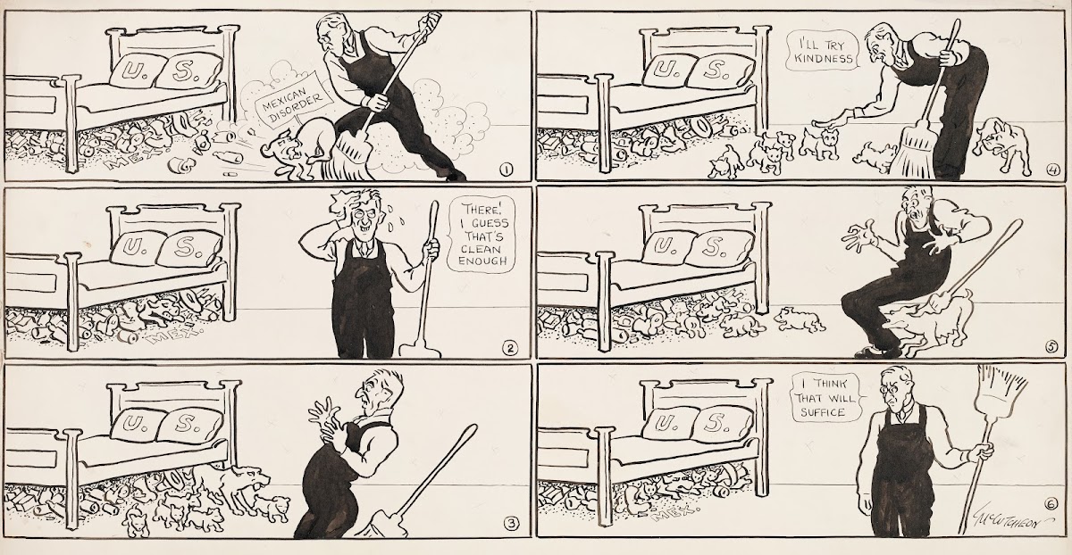 Mr Wilsons Plan of Cleaning Up the Mexican Situation 1916