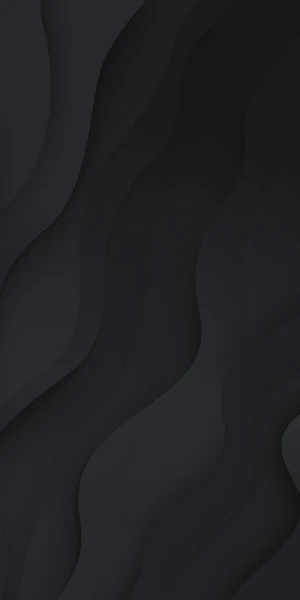 Waves, Black, Minimalism, Monochrome 5K Wallpaper Background