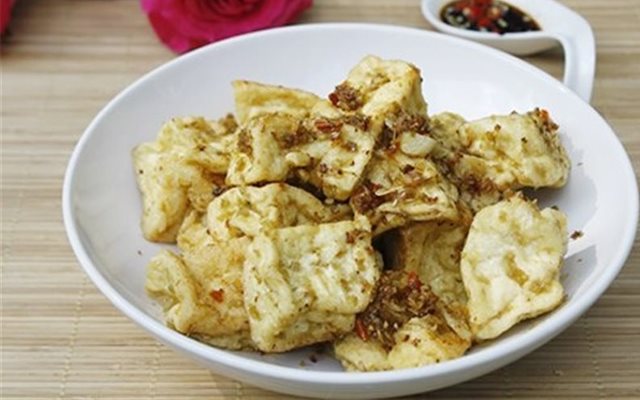 Đậu Hũ Chiên Sả Ớt Cay Thơm