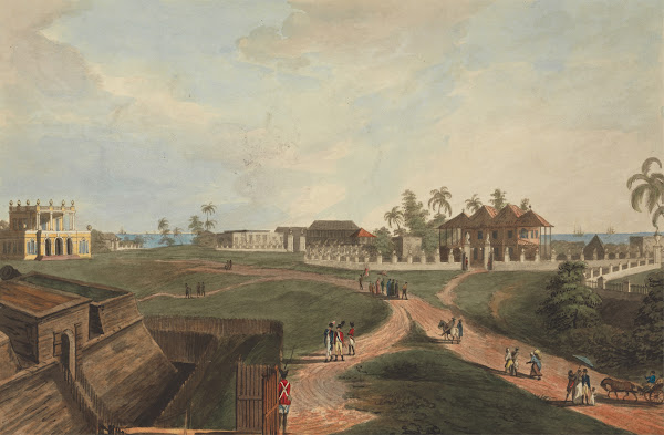 Government House  Council House Fort Marlborough Benkulen Sumatra 1799 1799