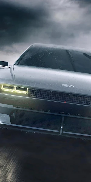 Hyundai N Vision 74, Concept Car, Electric Vehicle, Automotive Photography 4K Wallpaper Background