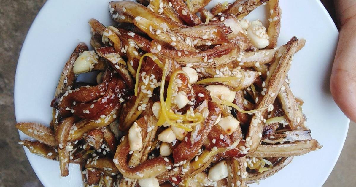 Chuối khô ngào đường