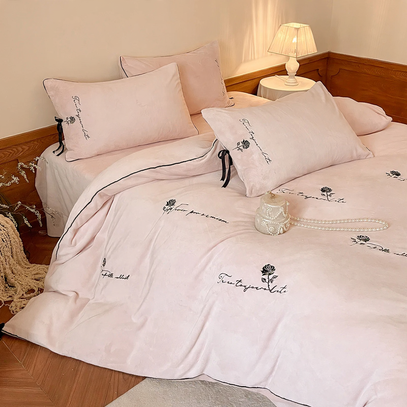 Milk Fiber Bedding Set, 4-piece, Winter